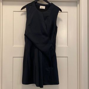 3.1 Phillip Lim Navy Satin Dress